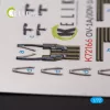 Kelik OV-1A/JOV-1A MOHAWK - interior 3D decals for ClearProp kit - 3D belsőtér-részletező matricakészlet