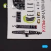 Kelik OV-1A/JOV-1A MOHAWK - interior 3D decals for ClearProp kit - 3D belsőtér-részletező matricakészlet