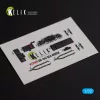 Kelik UH-34J SEA HORSE - interior 3D decals for Italeri kit - 3D belsőtér-részletező matricakészlet