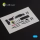 Kelik UH-34J SEA HORSE - interior 3D decals for Italeri kit - 3D belsőtér-részletező matricakészlet