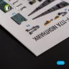 Kelik F-117A NIGHTHAWK - interior 3D decals for Hasegawa kit - 3D belsőtér-részletező matricakészlet