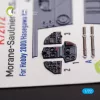Kelik Morane-Saulnier M.S.406 - interior 3D decals for Hobby 2000/Hasegawa kit - 3D belsőtér-részletező matricakészlet