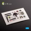 Kelik Jaguar A - interior 3D decals for HobbyBoss kit - 3D belsőtér-részletező matricakészlet