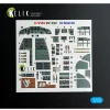 Kelik BV-222 - interior 3D decals for Revell kit - 3D belsőtér-részletező matricakészlet