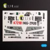 Kelik MiG-29UB - interior 3D decals for IBG models kit - 3D belsőtér-részletező matricakészlet