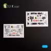 Kelik F-100F - interior 3D decals for Trumpeter kit - 3D belsőtér-részletező matricakészlet