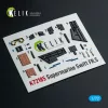 Kelik Supermarine Swift FR.5 - interior 3D decals for AirFix kit - 3D belsőtér-részletező matricakészlet