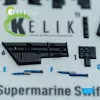 Kelik Supermarine Swift FR.5 - interior 3D decals for AirFix kit - 3D belsőtér-részletező matricakészlet