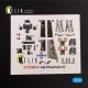 Kelik F-4N Phantom - interior 3D decals for FineMolds kit - 3D belsőtér-részletező matricakészlet