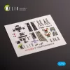 Kelik F-4N Phantom - interior 3D decals for FineMolds kit - 3D belsőtér-részletező matricakészlet