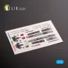 Kelik T-33A Shooting Star - interior 3D decals for Platz kit - 3D belsőtér-részletező matricakészlet