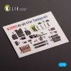 Kelik KI-61 - interior 3D decals for Tamiya kit - 3D belsőtér-részletező matricakészlet