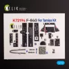 Kelik F-84G Thunderjet - interior 3D decals for Tamiya kit - 3D belsőtér-részletező matricakészlet