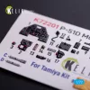 Kelik P-51D Mustang - interior 3D decals for Tamiya kit - 3D belsőtér-részletező matricakészlet