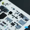 Kelik MiG-19P/PM - interior 3D decals for ClearProp kit - 3D belsőtér-részletező matricakészlet