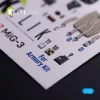 Kelik MiG-3 - interior 3D decals for Armory kit - 3D belsőtér-részletező matricakészlet