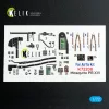 Kelik Mosquito PR.XVI - interior 3D decals for Airfix kit - 3D belsőtér-részletező matricakészlet