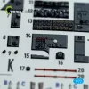 Kelik He-177A-5 - interior 3D decals for Revell kit - 3D belsőtér-részletező matricakészlet