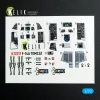 Kelik F-14A Tomcat - interior 3D decals for HobbyBoss kit - 3D belsőtér-részletező matricakészlet