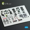 Kelik F-14B Tomcat - interior 3D decals for HobbyBoss kit - 3D belsőtér-részletező matricakészlet