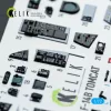 Kelik F-14B Tomcat - interior 3D decals for HobbyBoss kit - 3D belsőtér-részletező matricakészlet
