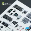 Kelik F-14B Tomcat - interior 3D decals for HobbyBoss kit - 3D belsőtér-részletező matricakészlet
