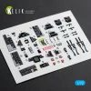 Kelik F-14D Super Tomcat - interior 3D decals for Academy kit - 3D belsőtér-részletező matricakészlet