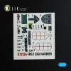Kelik FRS.1 SEA Harrier - interior 3D decals for Italeri kit - 3D belsőtér-részletező matricakészlet