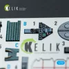 Kelik FRS.1 SEA Harrier - interior 3D decals for Italeri kit - 3D belsőtér-részletező matricakészlet