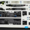 Kelik Ar-240 - interior 3D decals for Revell kit - 3D belsőtér-részletező matricakészlet
