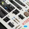 Kelik Ar-240 - interior 3D decals for Revell kit - 3D belsőtér-részletező matricakészlet