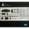 Kelik WESTLAND WESSEX HC.2 - interior 3D decals for AirFix kit - 3D belsőtér-részletező matricakészlet