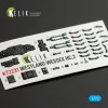 Kelik WESTLAND WESSEX HC.2 - interior 3D decals for AirFix kit - 3D belsőtér-részletező matricakészlet