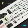 Kelik WESTLAND WESSEX HC.2 - interior 3D decals for AirFix kit - 3D belsőtér-részletező matricakészlet