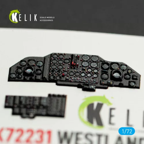 Kelik WESTLAND WESSEX HC.2 - interior 3D decals for AirFix kit - 3D belsőtér-részletező matricakészlet