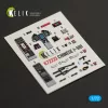 Kelik Chinese J-10B - interior 3D decals for Trumpeter kit - 3D belsőtér-részletező matricakészlet