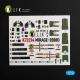 Kelik Mirage-2000D - interior 3D decals for Dream Model - 3D belsőtér-részletező matricakészlet