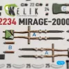 Kelik Mirage-2000D - interior 3D decals for Dream Model - 3D belsőtér-részletező matricakészlet