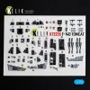 Kelik F-14D Tomcat - interior 3D decals for Tamiya - 3D belsőtér-részletező matricakészlet