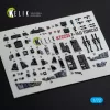 Kelik F-14D Tomcat - interior 3D decals for Tamiya - 3D belsőtér-részletező matricakészlet