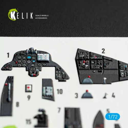 Kelik Mi-35/24 - interior 3D decals for Italeri kit - 3D belsőtér-részletező matricakészlet