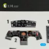 Kelik F-104J - interior 3D decals for Fine Molds kit - 3D belsőtér-részletező matricakészlet