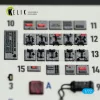 Kelik F-104J - interior 3D decals for Fine Molds kit - 3D belsőtér-részletező matricakészlet