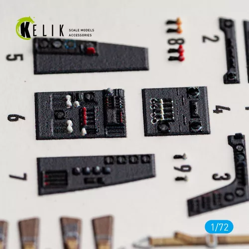 Kelik FW-200 C-5/C-8 - interior 3D decals for Revell - 3D belsőtér-részletező matricakészlet