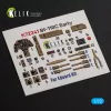 Kelik Bf-110C Early - interior 3D decals for Eduard - 3D belsőtér-részletező matricakészlet