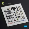 Kelik Bf-110G-4- interior 3D decals for Eduard - 3D belsőtér-részletező matricakészlet