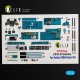 Kelik J1N1-S Gekko - interior 3D decals for Fujimi / Hobby 2000 - 3D belsőtér-részletező matricakészlet, Fujimi/Hobby 2000 makettekhez
