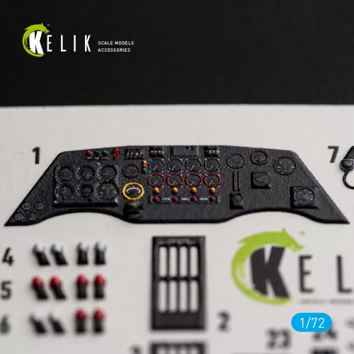 Kelik Sunderlend MkI/II - interior 3D decals for Special Hobby - 3D belsőtér-részletező matricakészlet