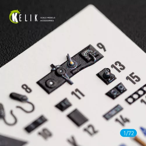 Kelik Sunderlend MkI/II - interior 3D decals for Special Hobby - 3D belsőtér-részletező matricakészlet