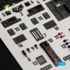 Kelik B-25J - interior 3D decals for Eduard - 3D belsőtér-részletező matricakészlet